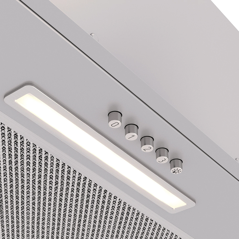 Вытяжка полновстраиваемая нержавеющая сталь 60 см ELIKOR CUBE BASIC 60П 500 м3/ч