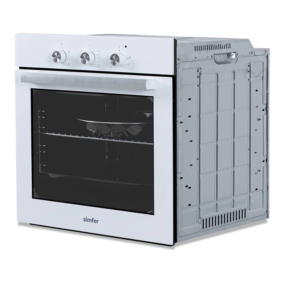 Духовой шкаф электрический белый 60 см Simfer B6EW16025