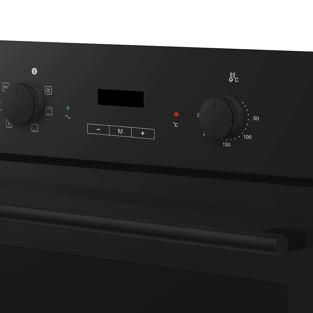 Шкаф духовой электрический черный 60 см HOMSair OEM608BK2