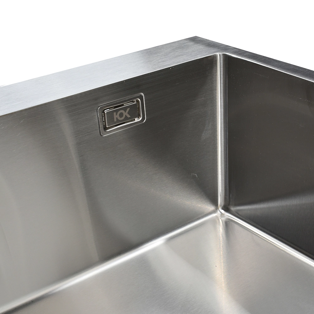 Мойка стальная врезная Ukinox 450х500х1 мм h20 см выпуск 3,5"