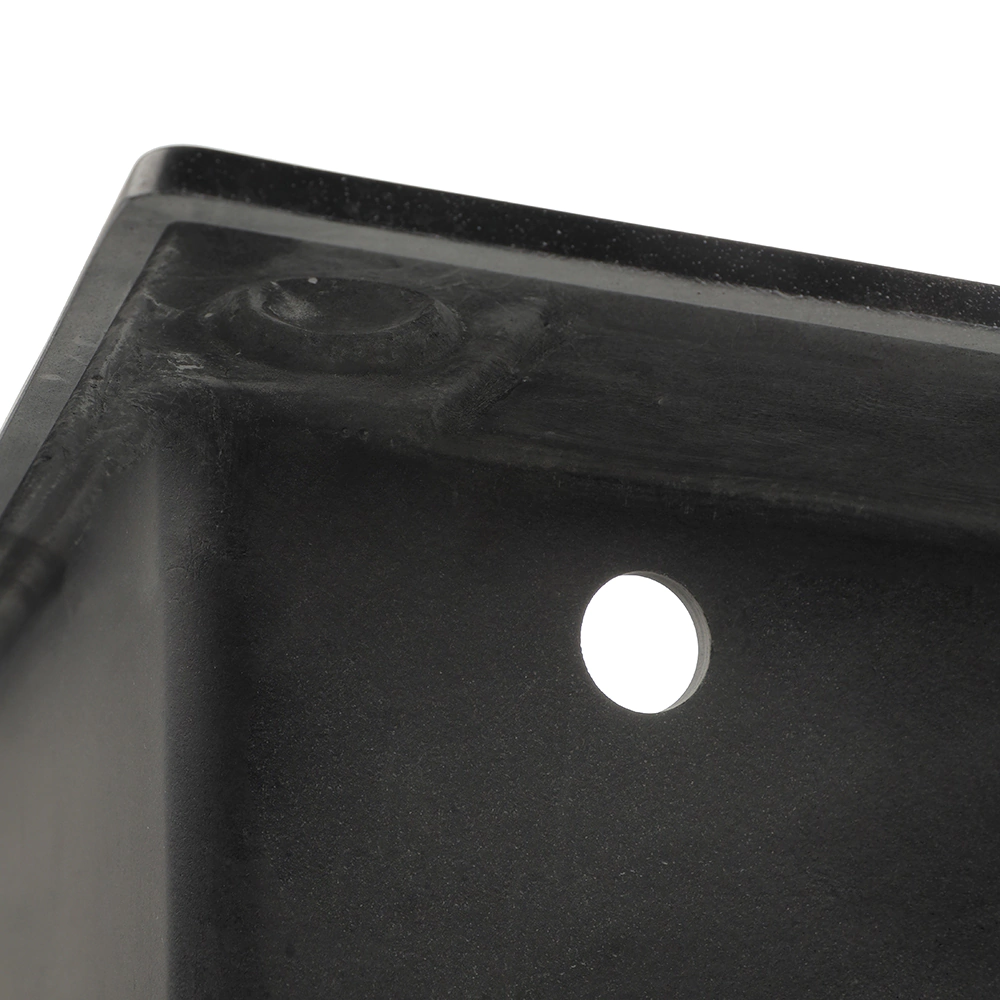 Мойка кухонная из искусственного камня KITRO ARGO 760х510х210 мм черная