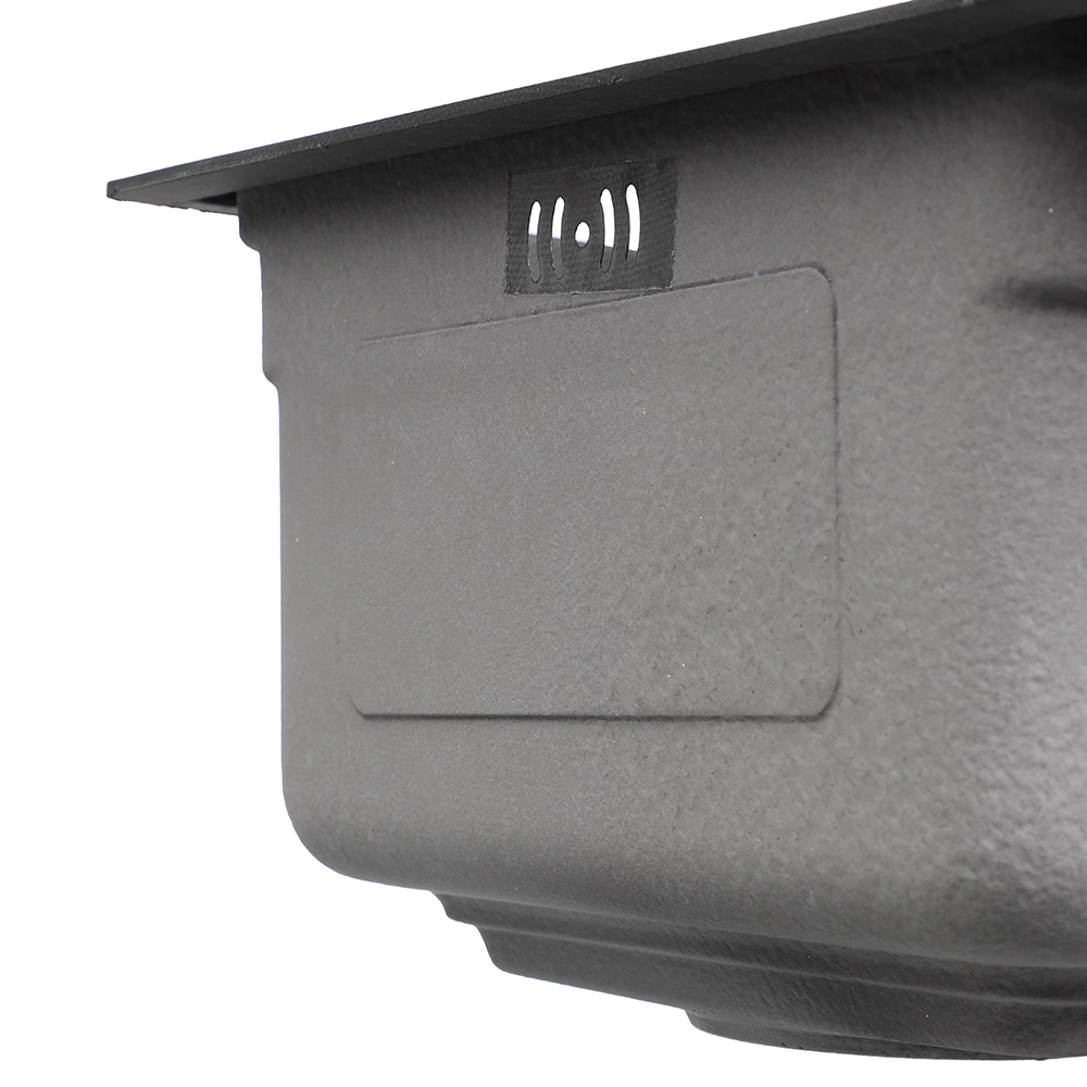 Мойка кухонная стальная функциональная сатин 750x460х220 мм KITRO