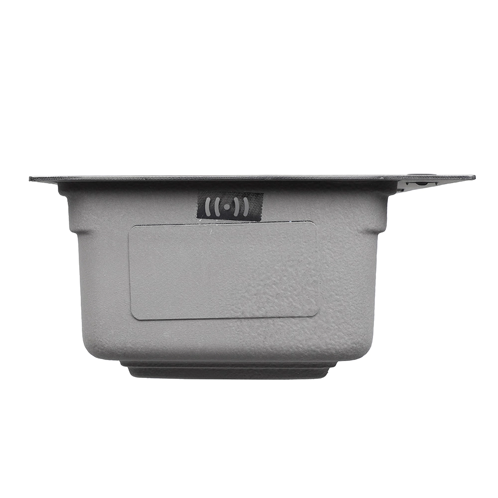 Мойка кухонная стальная функциональная черная 750x460х220 мм KITRO