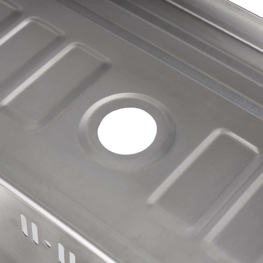 Мойка кухонная стальная сатин 500х600х160 мм KITRO