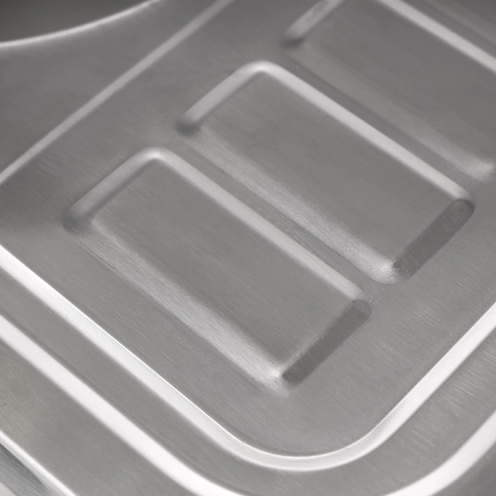 Мойка кухонная стальная сатин 500х600х160 мм KITRO