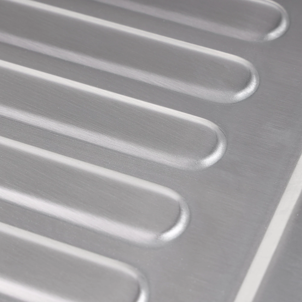 Мойка кухонная стальная сатин 800х600х160 мм KITRO