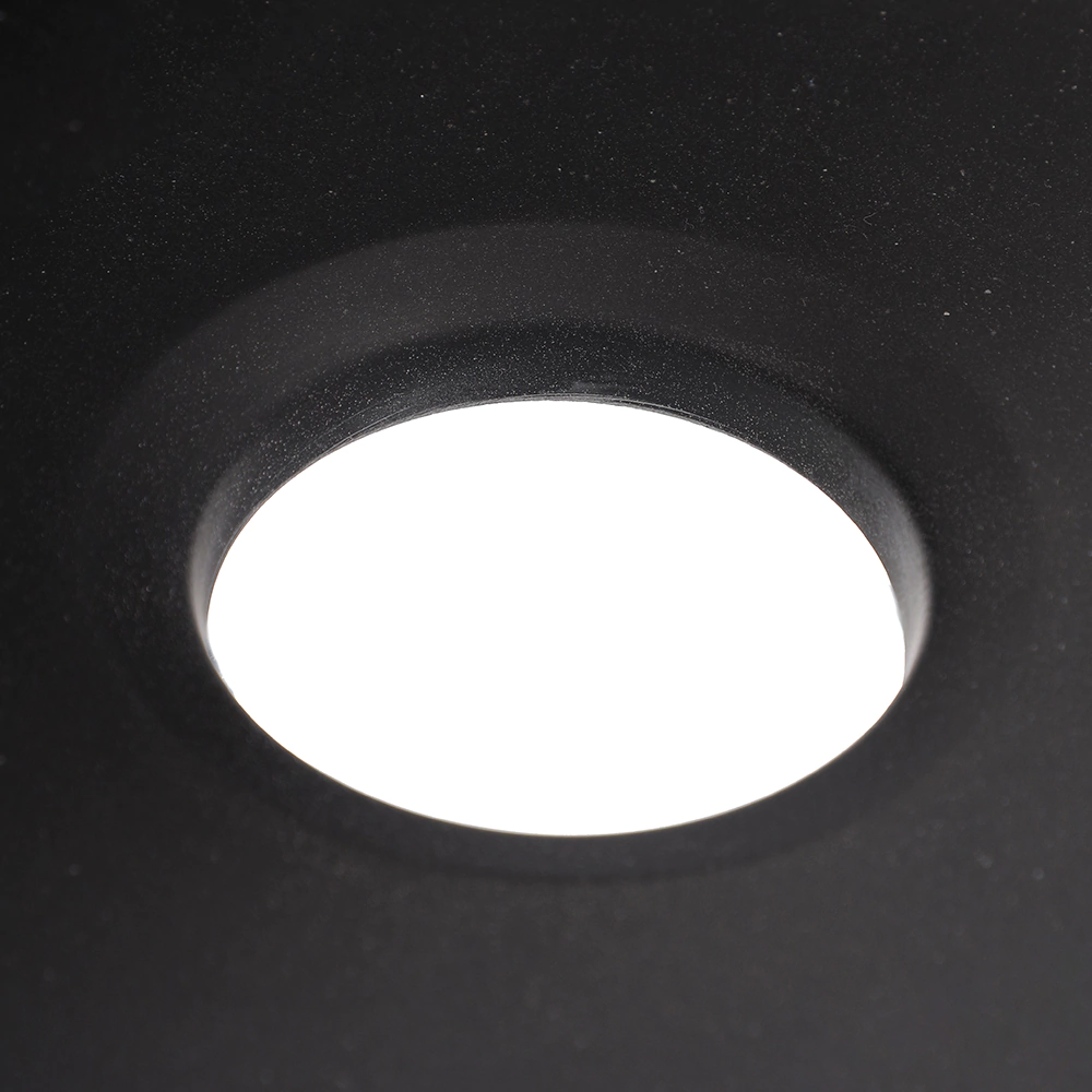 Мойка кухонная из искусственного камня черная 522х430х160 мм GranFest Smart