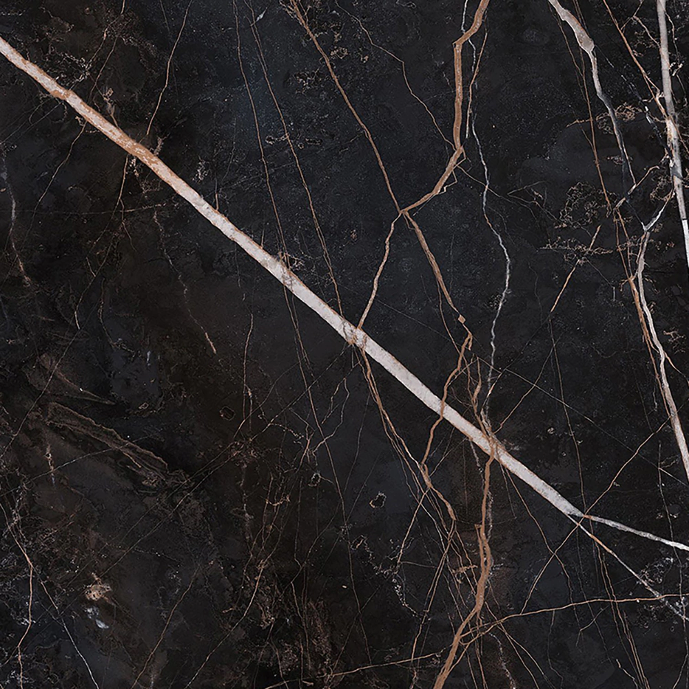 Столешница двусторонняя Найтстоун/Черная 3050х600х12 мм