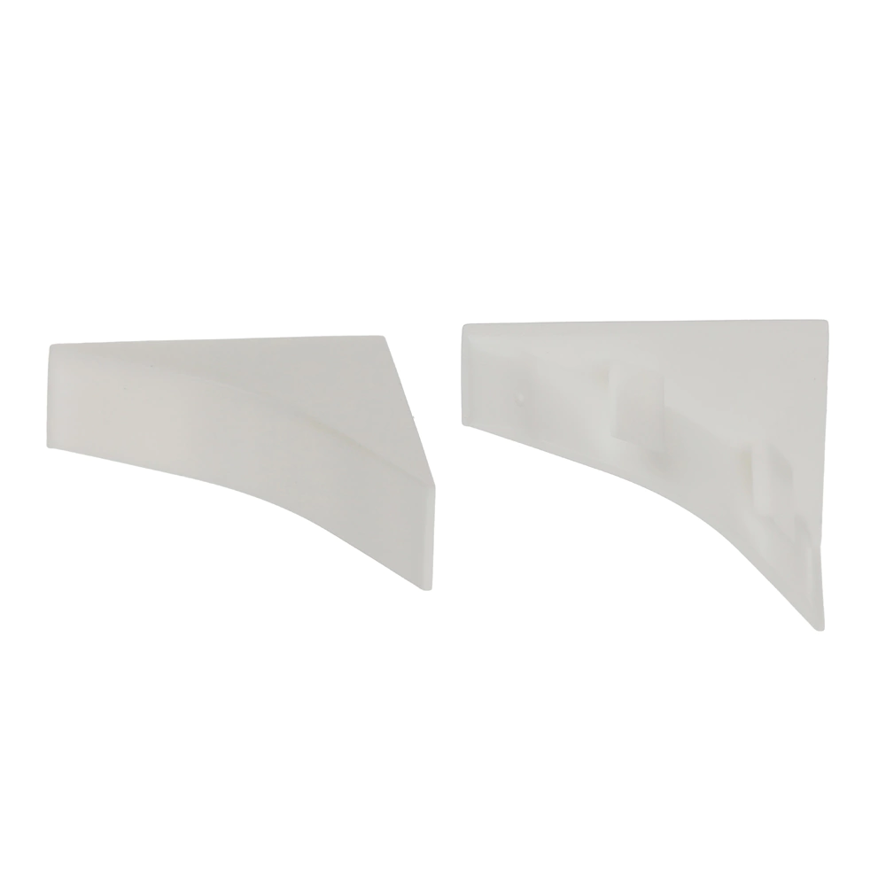 Заглушки для плинтуса LB23 цвет белый 2 шт