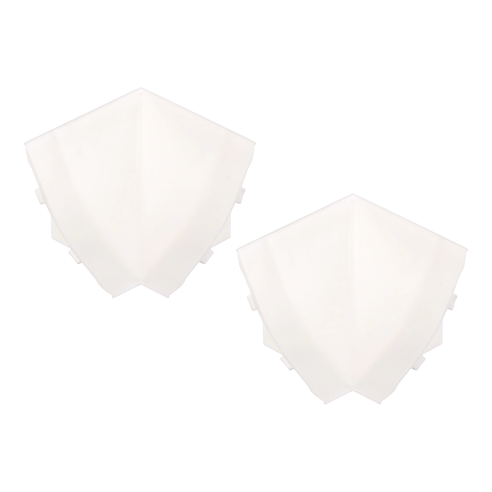 Угол внутренний для плинтуса LB23 Белый 2 шт