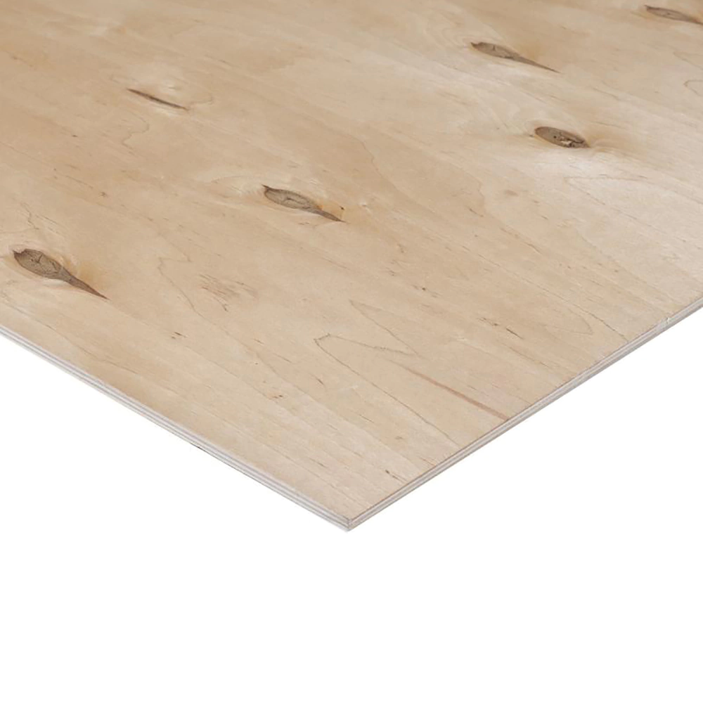 Фанера нешлифованная ФК сорт 4/4 1525x1525x8 мм