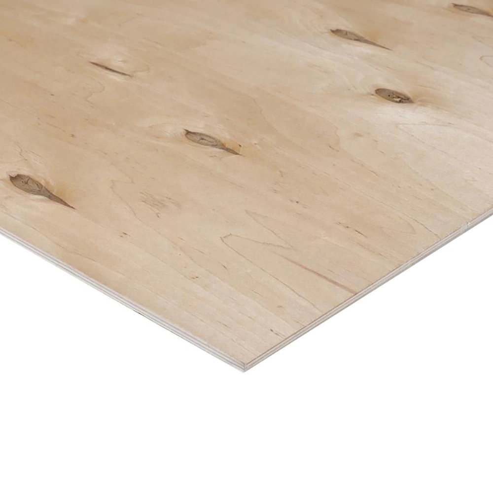 Фанера нешлифованная ФК сорт 4/4 1525x1525x18 мм