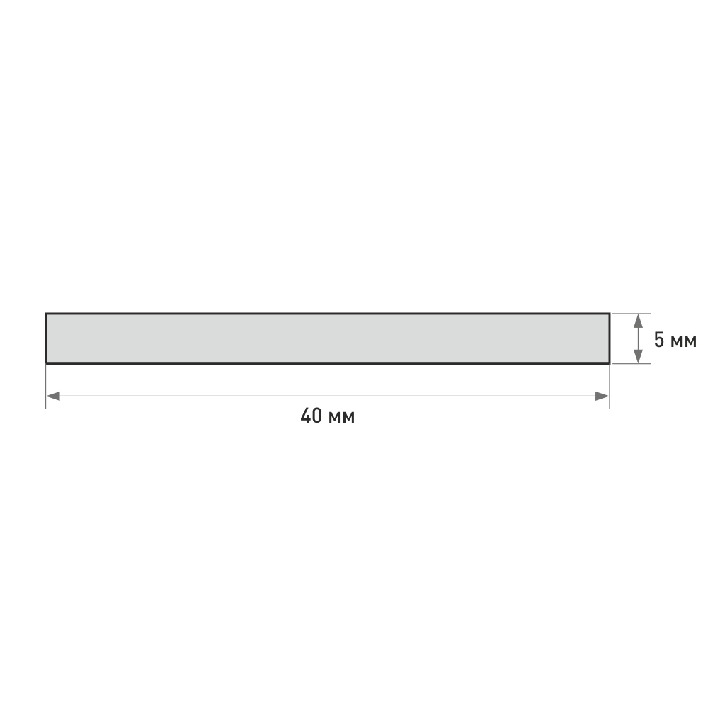 Рейка 5х40х1000 мм хвоя сращенная бессучковая