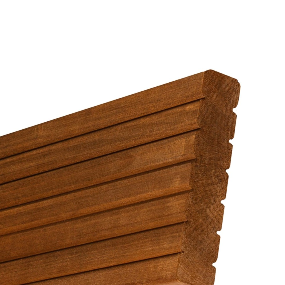 Террасная доска 26х140х3000 мм термо береза сорт АВ 4 шт/упаковка 1,68 м2