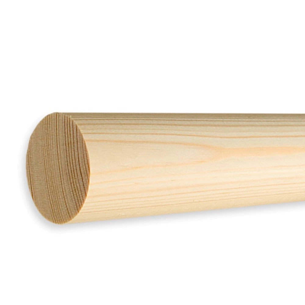 Круглый погонаж d40х2100-2200 мм сосна