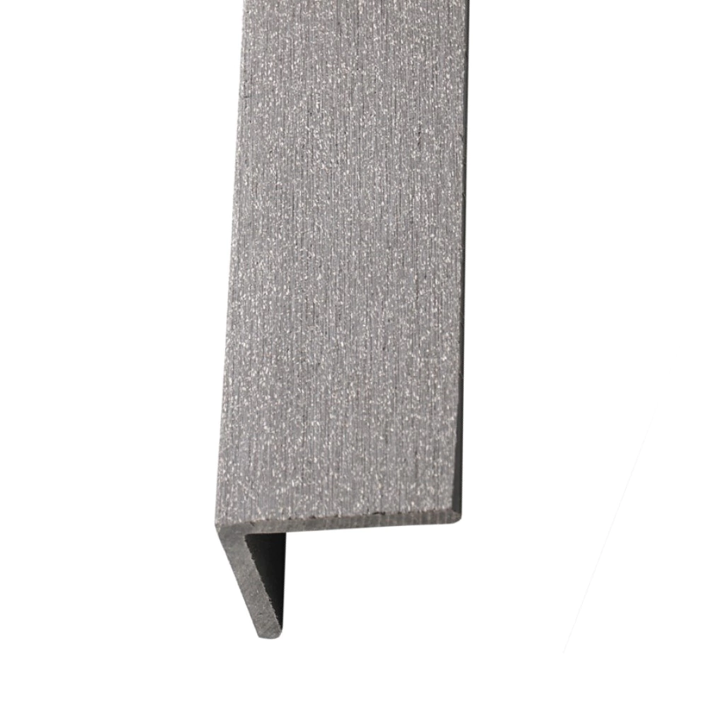 Угол торцевой ДПК 45х45х3000 мм для доски коричневый TERRADECK Вельвет