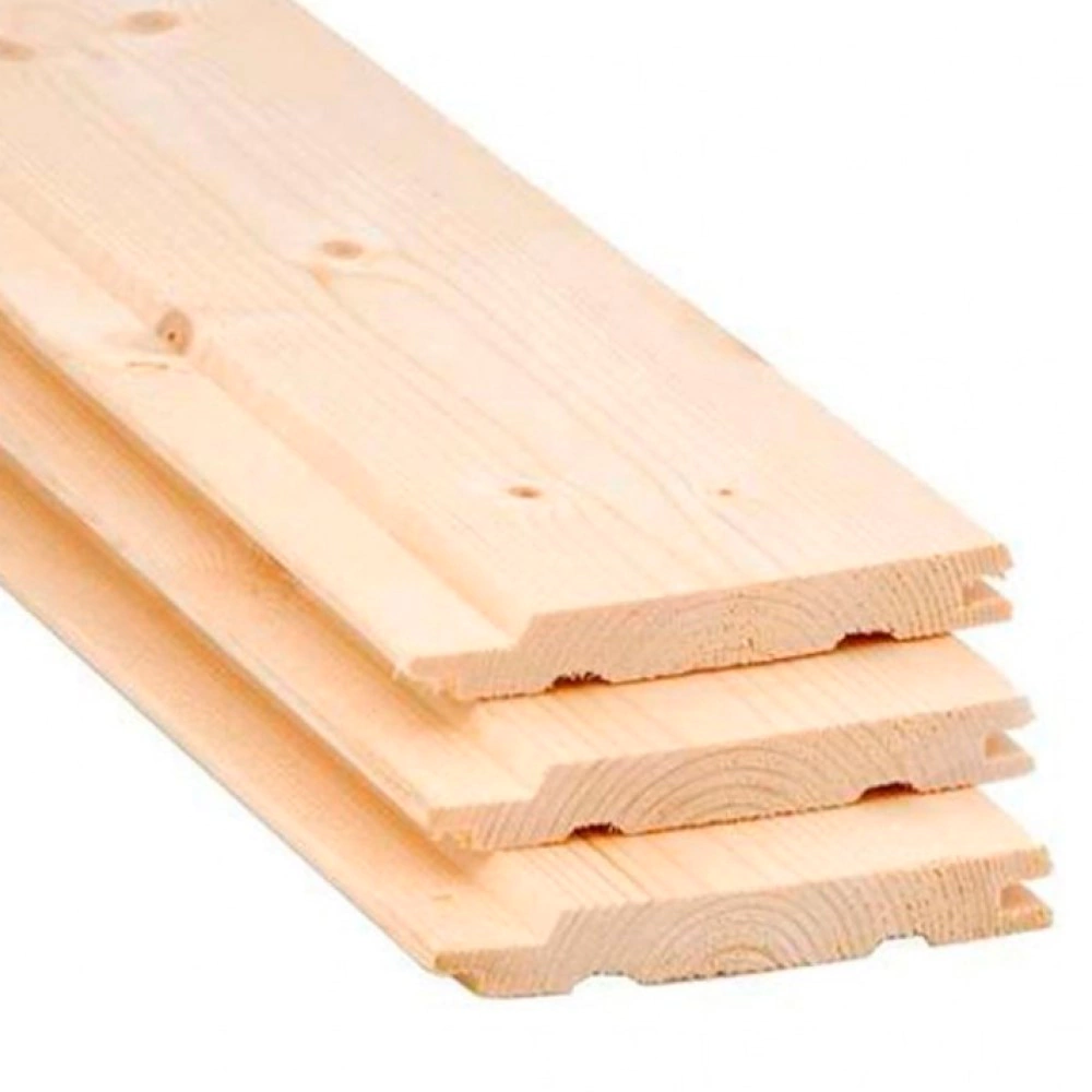 Имитация бруса хвоя 20х146х3000 мм сорт С 4 шт 1,752 м2