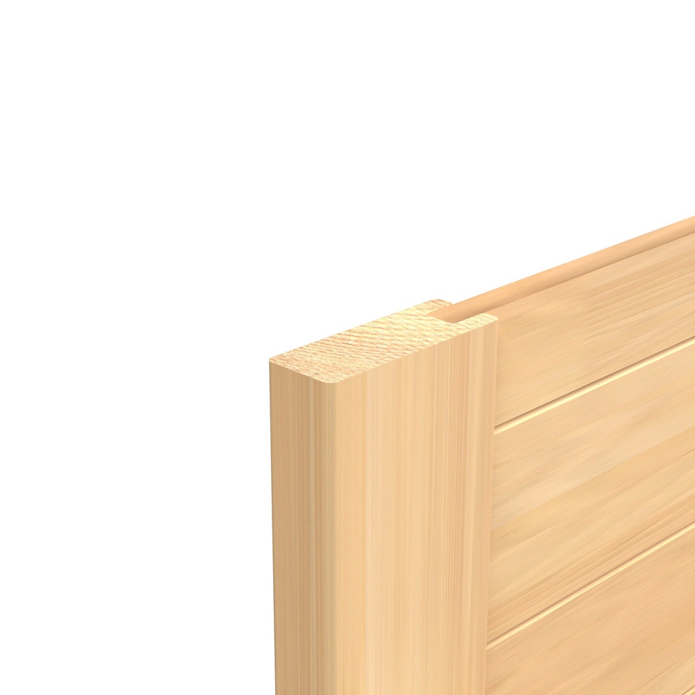 Фасад мебельный наборный 296х1916х18 мм сосна сорт Экстра