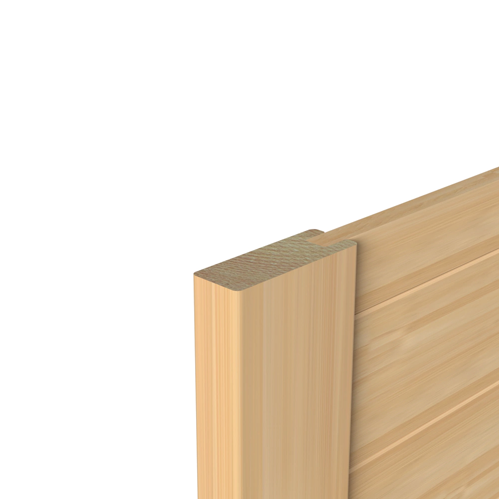 Фасад мебельный наборный 396х1916х18 мм сосна сорт Экстра