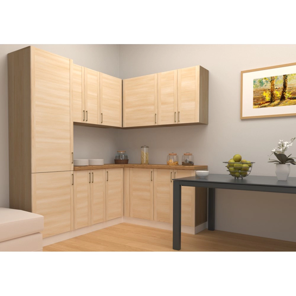 Фасад мебельный наборный 496х1916х18 мм сосна сорт Экстра