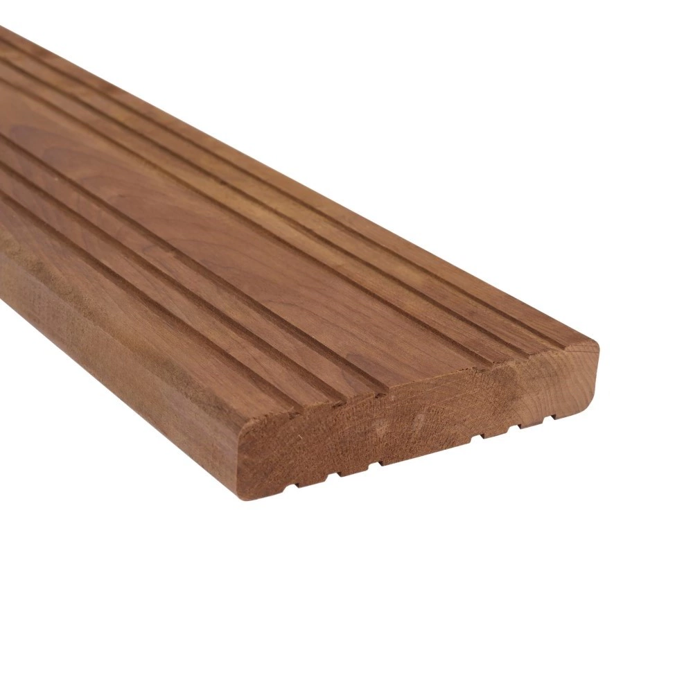 Террасная доска 26х140х3000 мм термо береза сорт АВ 0,42 м2