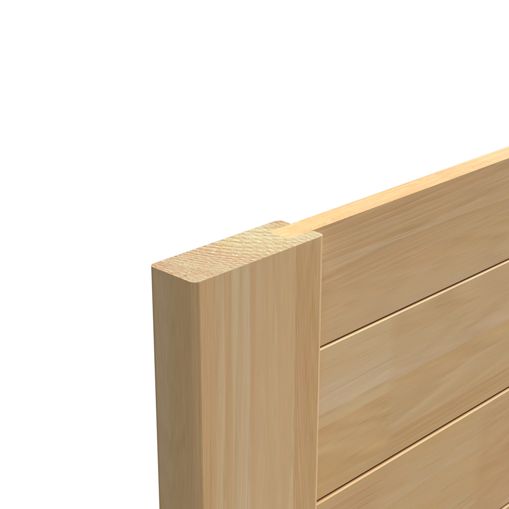 Фасад мебельный наборный 296х416х18 мм сосна сорт Экстра