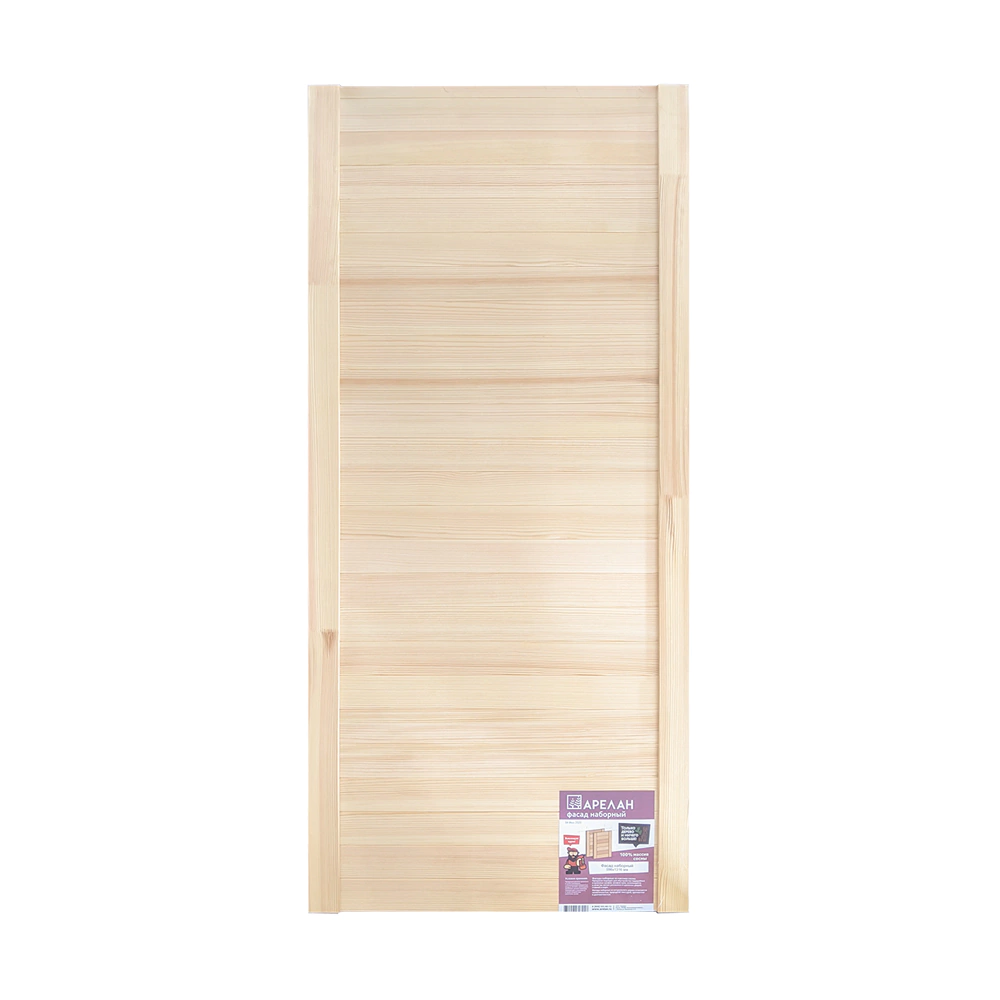 Фасад мебельный наборный 596х1316х18 мм сосна сорт Экстра
