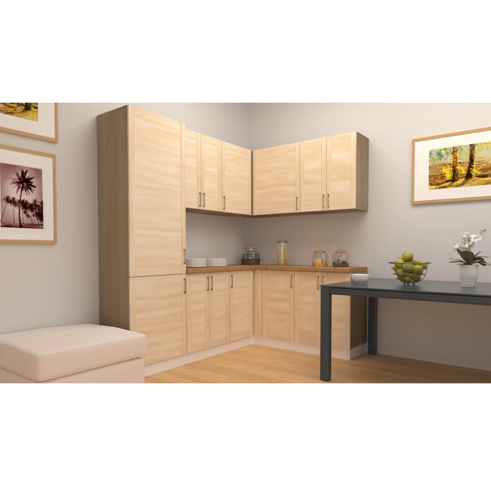 Фасад мебельный наборный 596х1916х18 мм сосна сорт Экстра