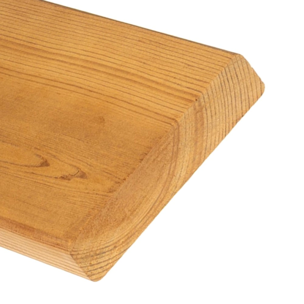 Планкен прямой 19х92х3000 мм термо хвоя сорт АВ