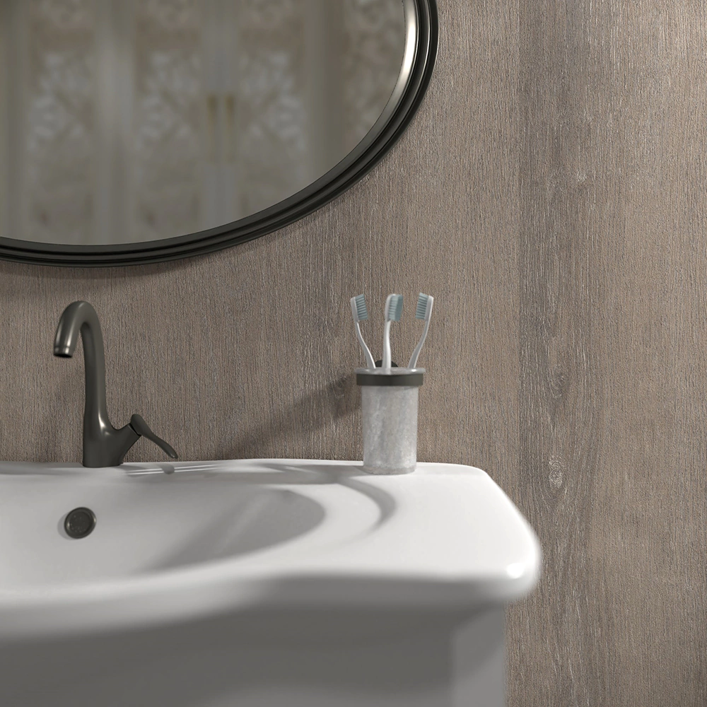 Панель ПВХ Меджик серый 2700х260х9 мм