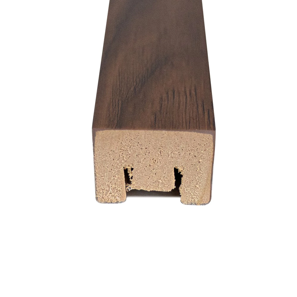 Рейка интерьерная ПВХ 2700х30х20 мм Махагон