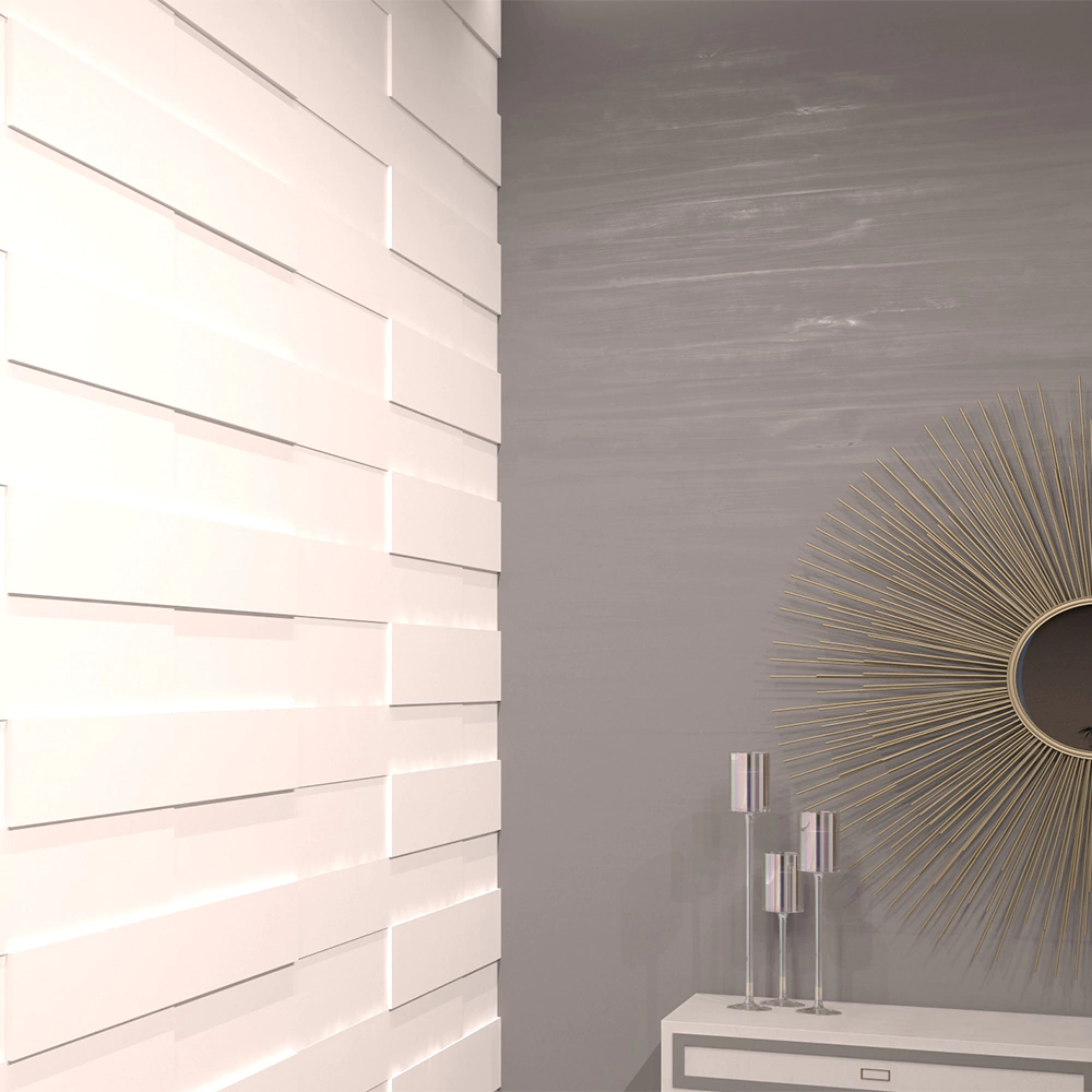 Панели МДФ 3D Белые 1,13 м2