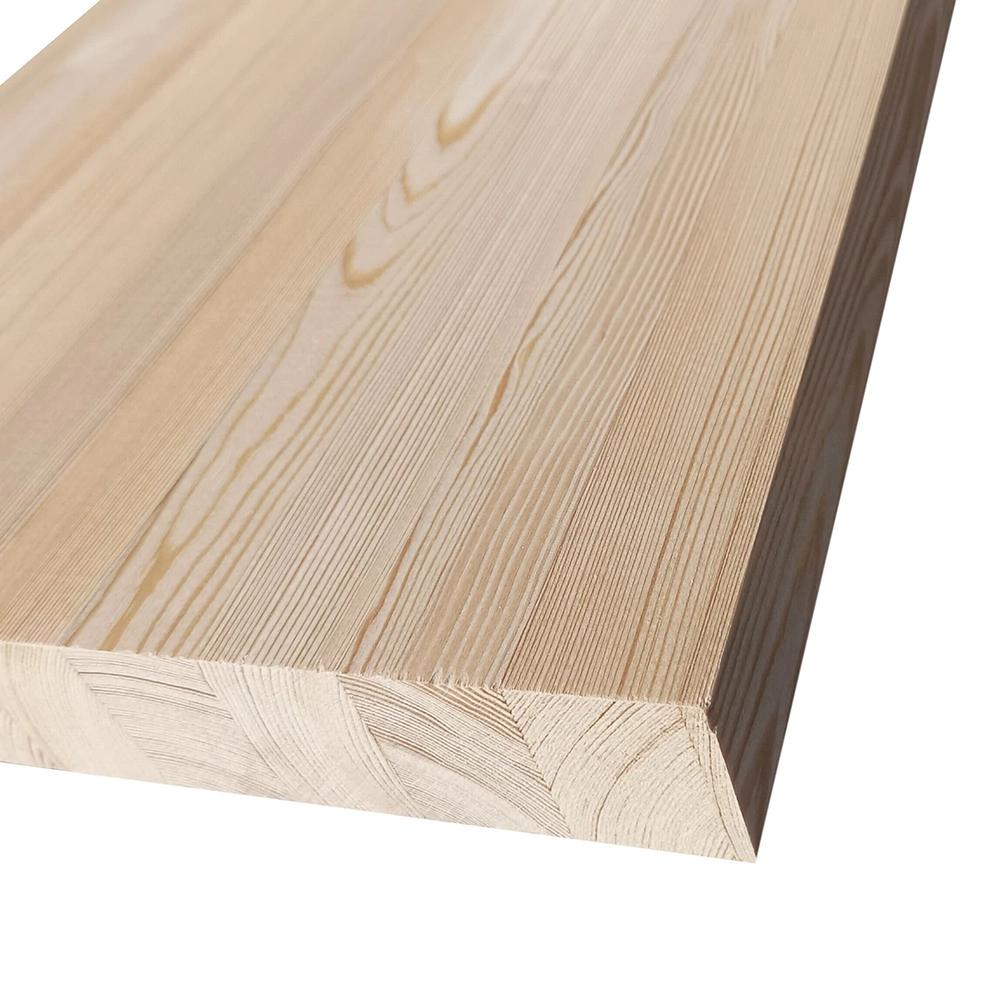 Тетива 50х300х3000 мм цельноламельная лиственница сорт АВ