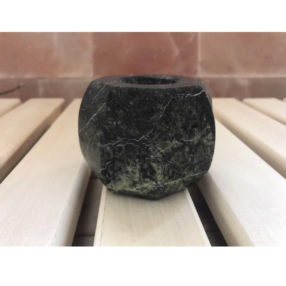 Испаритель для бани и сауны из серпинтинита с 1 отверстием