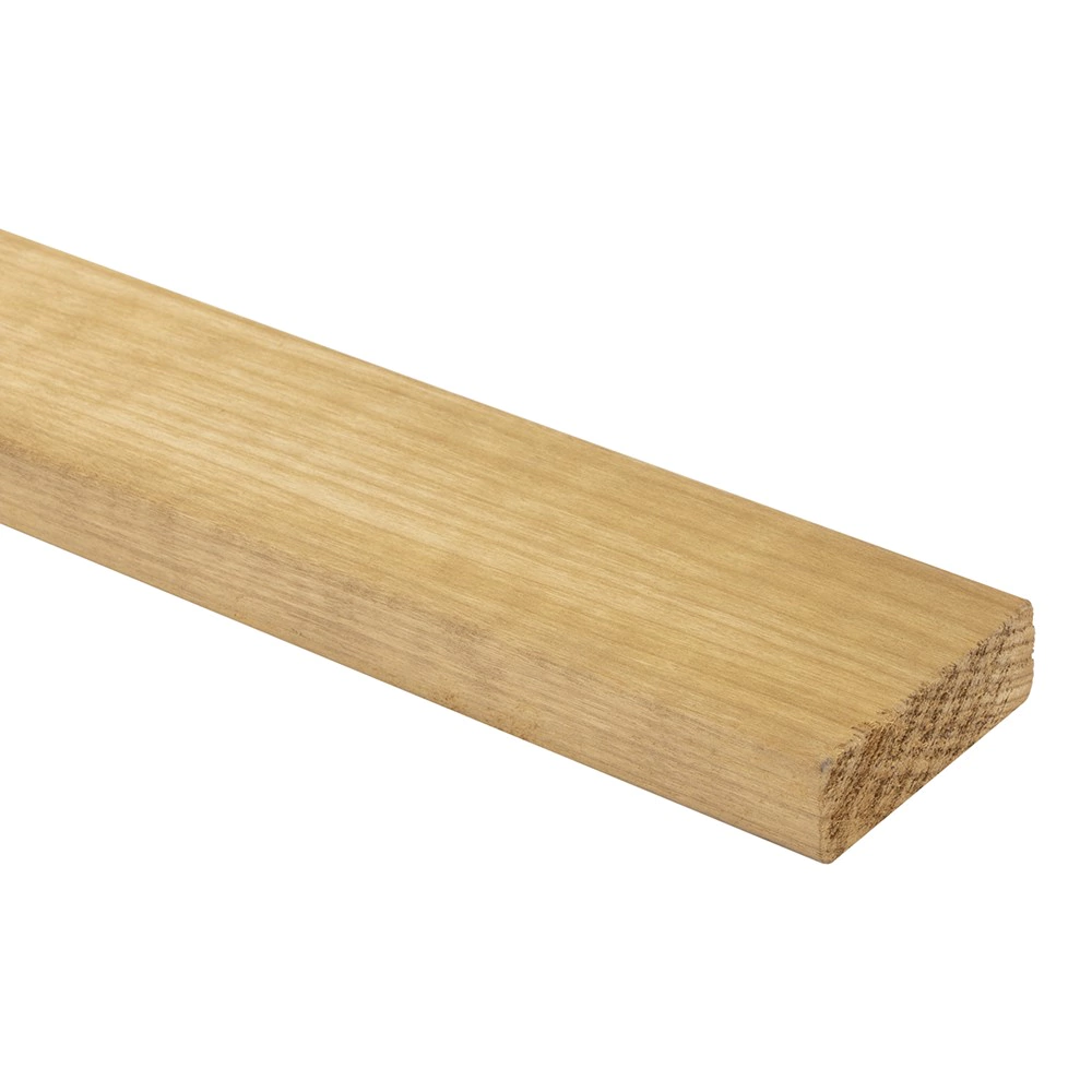Полок Термо 2200х85х25 мм осина