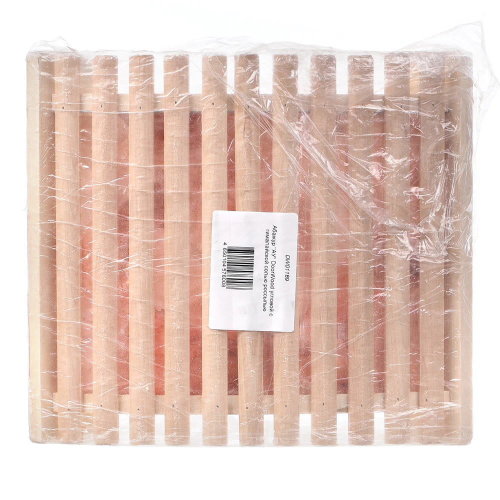 Абажур с гималайской солью россыпью для светильника DoorWood угловой