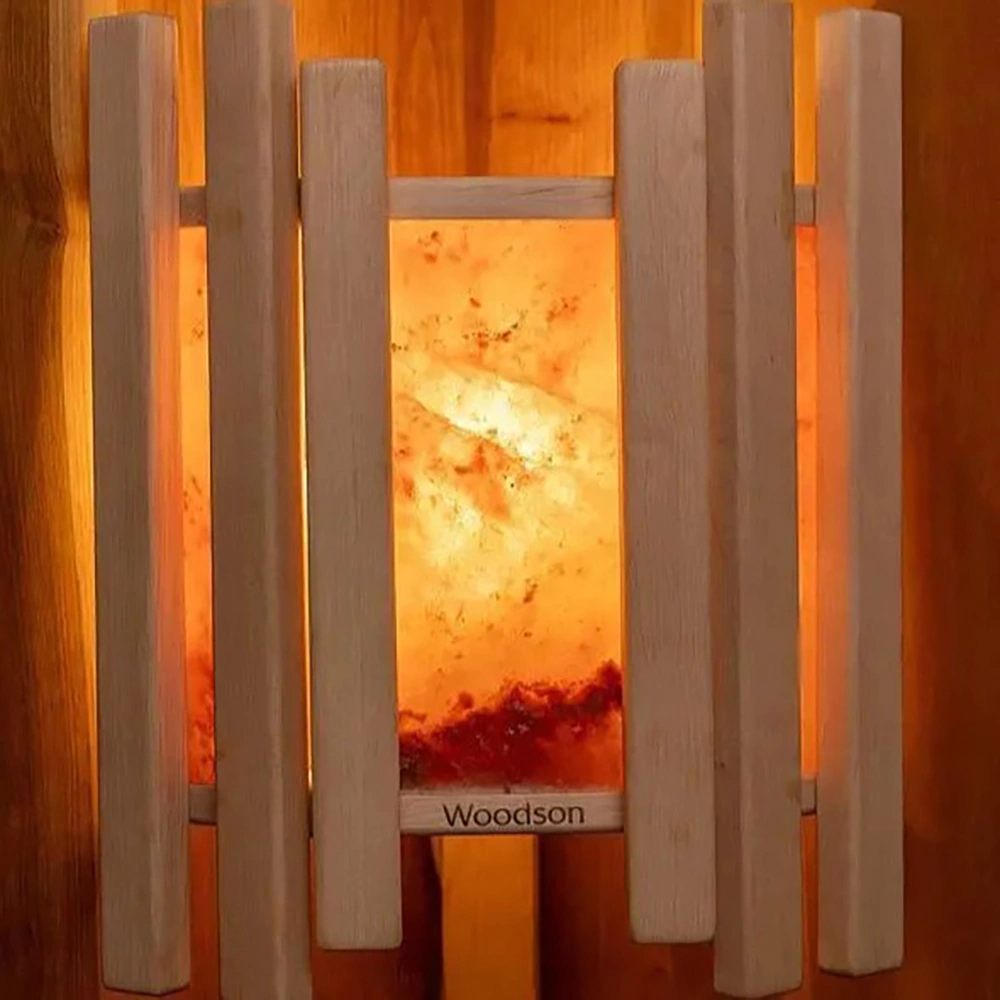 Абажур для светильника Trio с гималайской солью ольха Woodson