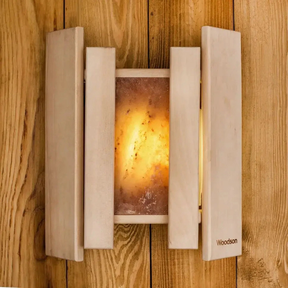 Абажур для светильника с гималайской солью ольха Woodson