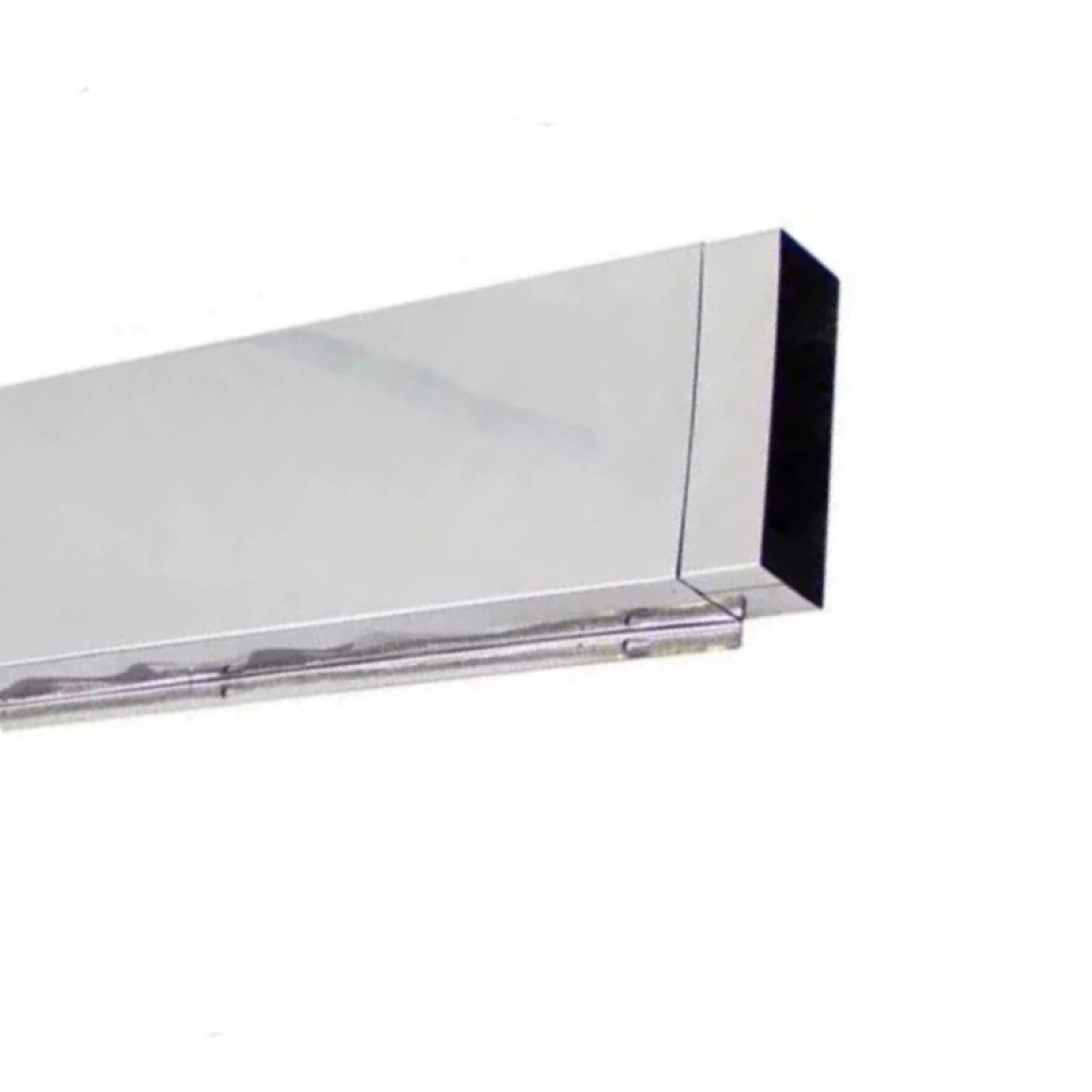 Труба для вентиляции Кубасту 50 см толщина 0,5 мм нержавеющая сталь