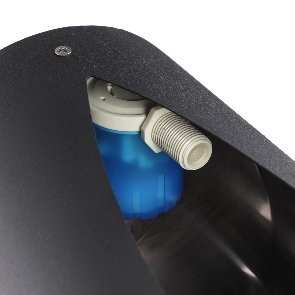 Обливное устройство 15 л 20х60х25 см сталь черный Колобок