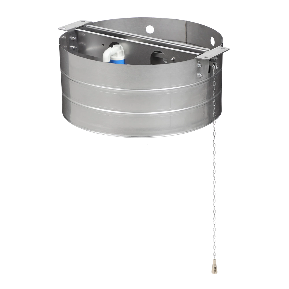 Обливное устройство 25 л нержавеющая сталь КАСКАД