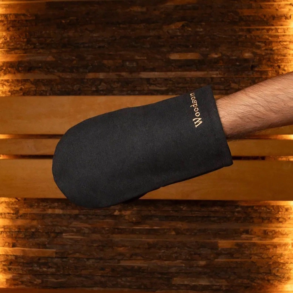 Рукавицы для парения 2 шт цвет темно-серый Woodson