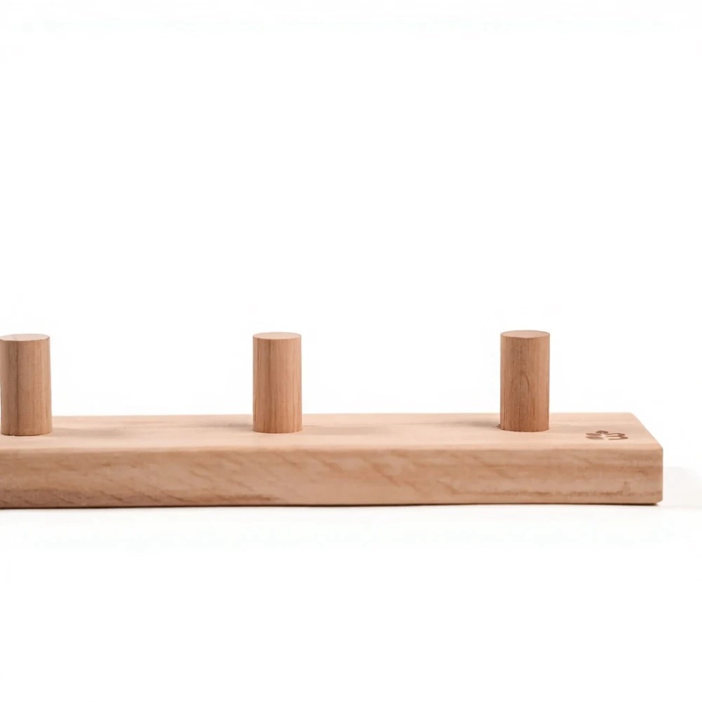 Вешалка для бани 5 крючков ольха Левада