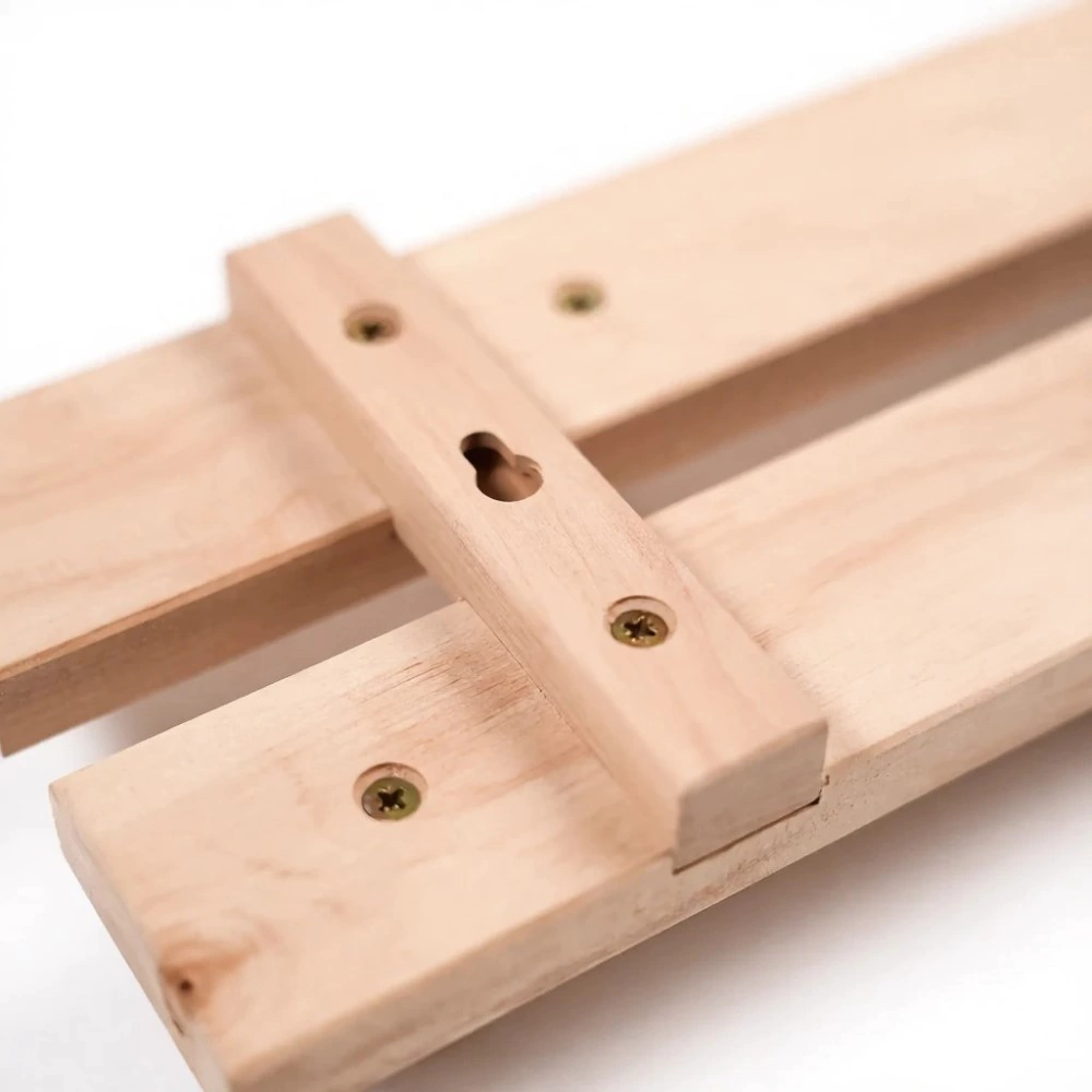 Вешалка для бани 7 крючков 2 ряда ольха Левада