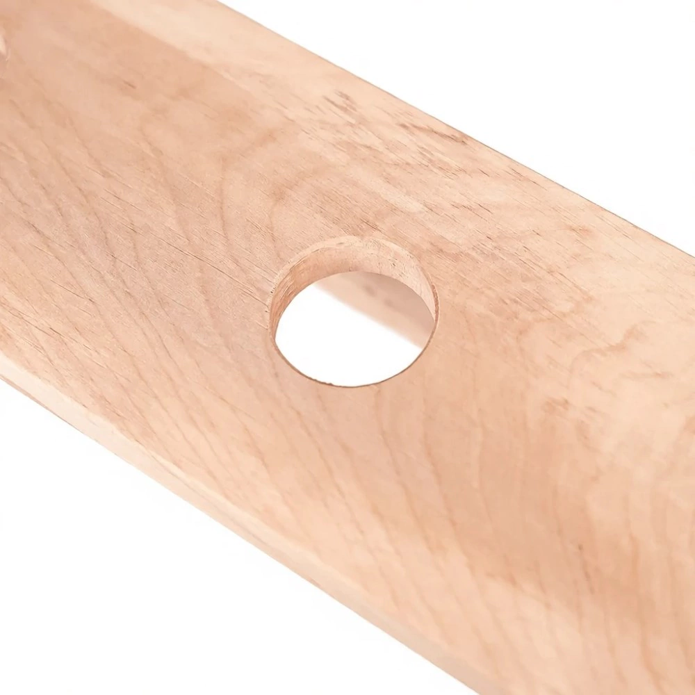 Вешалка с для бани 4 крючка с полкой для трав ольха