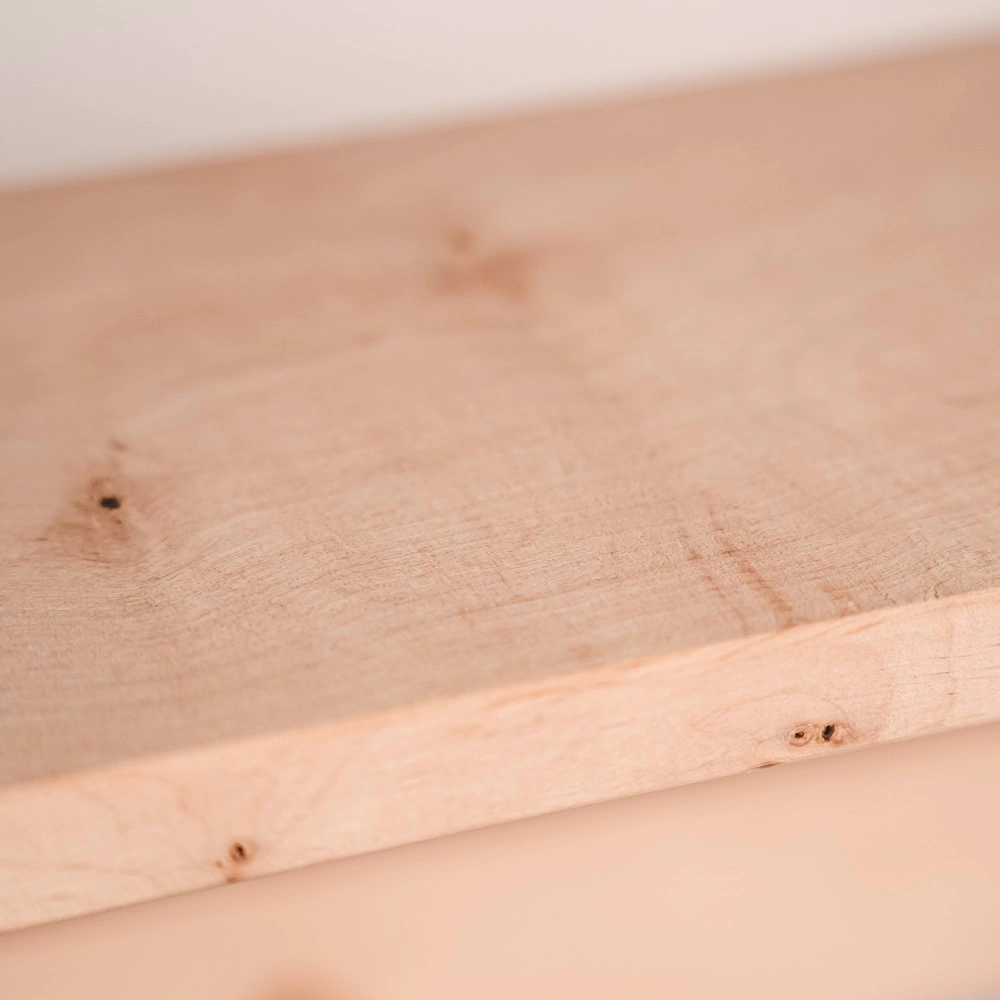 Вешалка для бани 7 крючков 2 ряда с полкой ольха