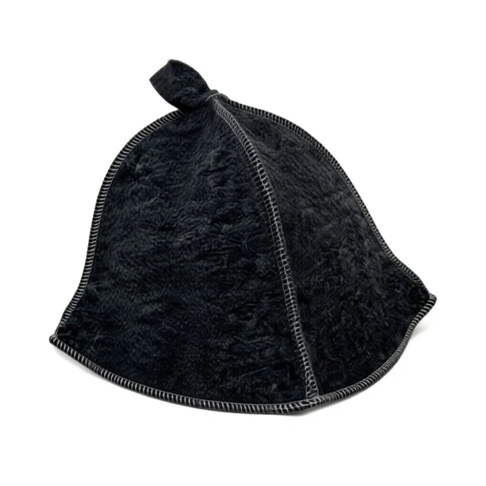 Шапка банная войлок серый