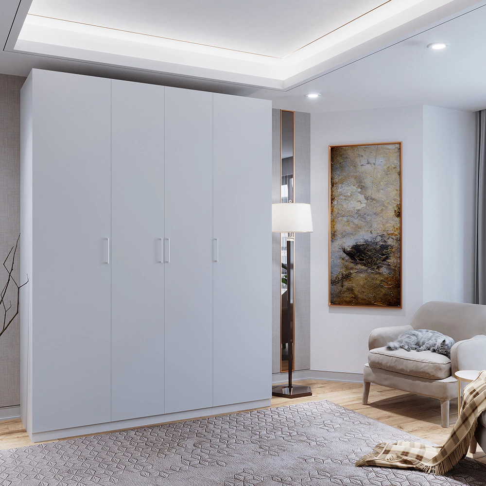 Дверь модульного шкафа elemento распашная 37 см белая