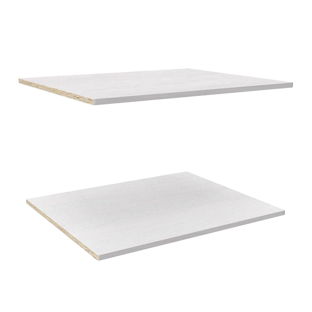 Полки модульного шкафа elemento 2 шт 75 см ясень анкор светлый