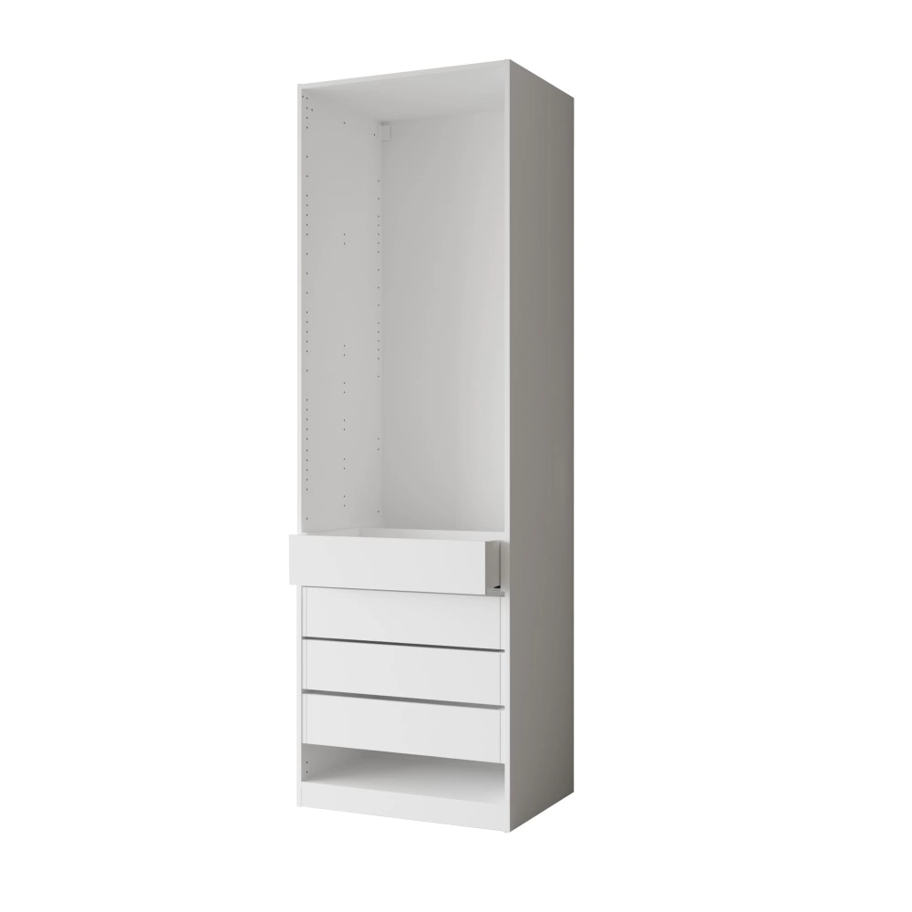 Ящик выдвижной elemento 75 см белый